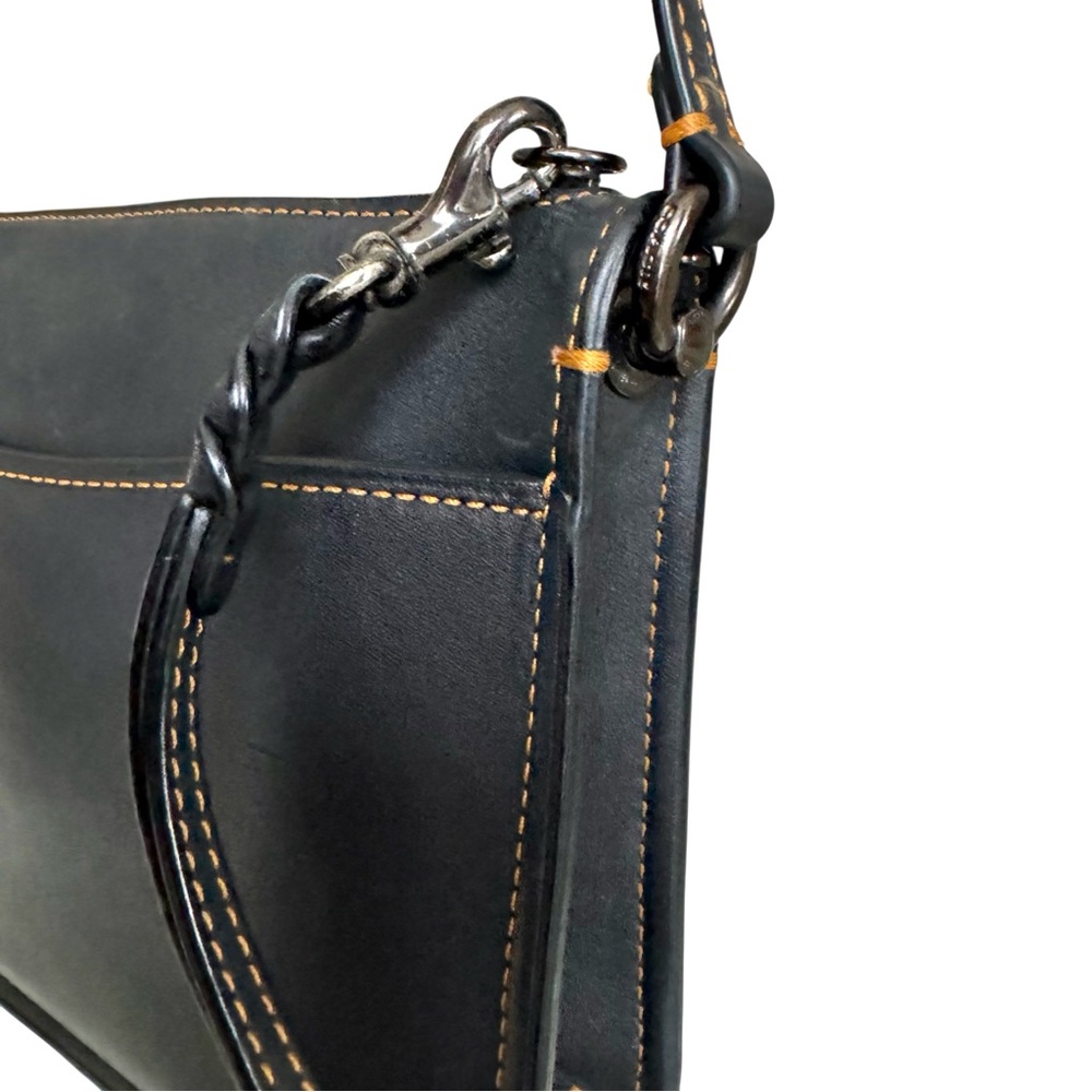 Coach 1941 Soho Leather Crossbody Shoulder Bag Black - Picture 11 of 15